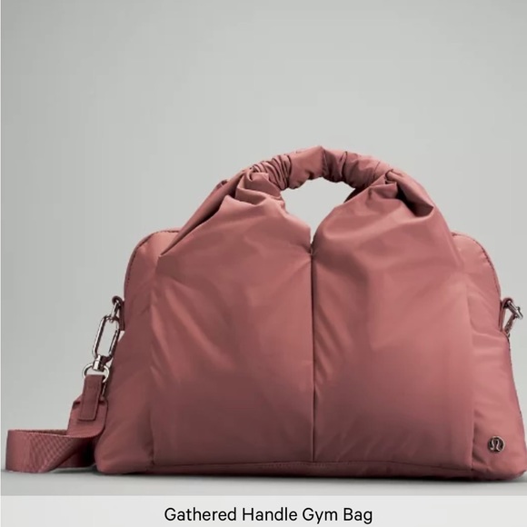 Lululemon Gathered Handle Gym Bag Vol 14L in Spiced Chai ( mauve pink ) - Picture 5 of 15
